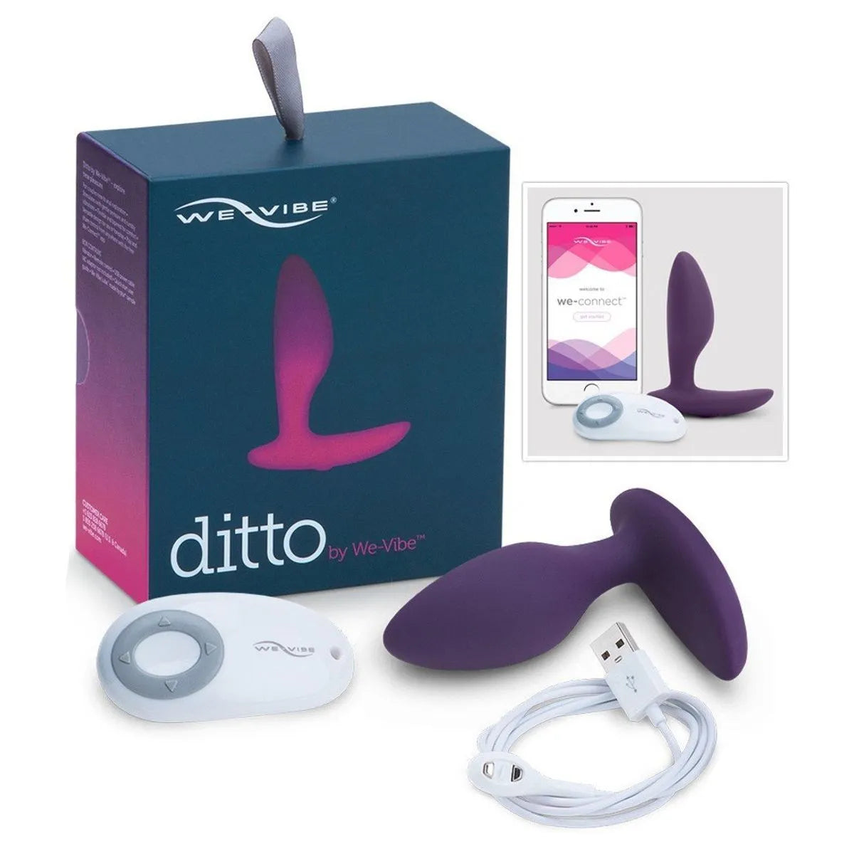 We-Vibe Plug Anal Interactivo Ditto