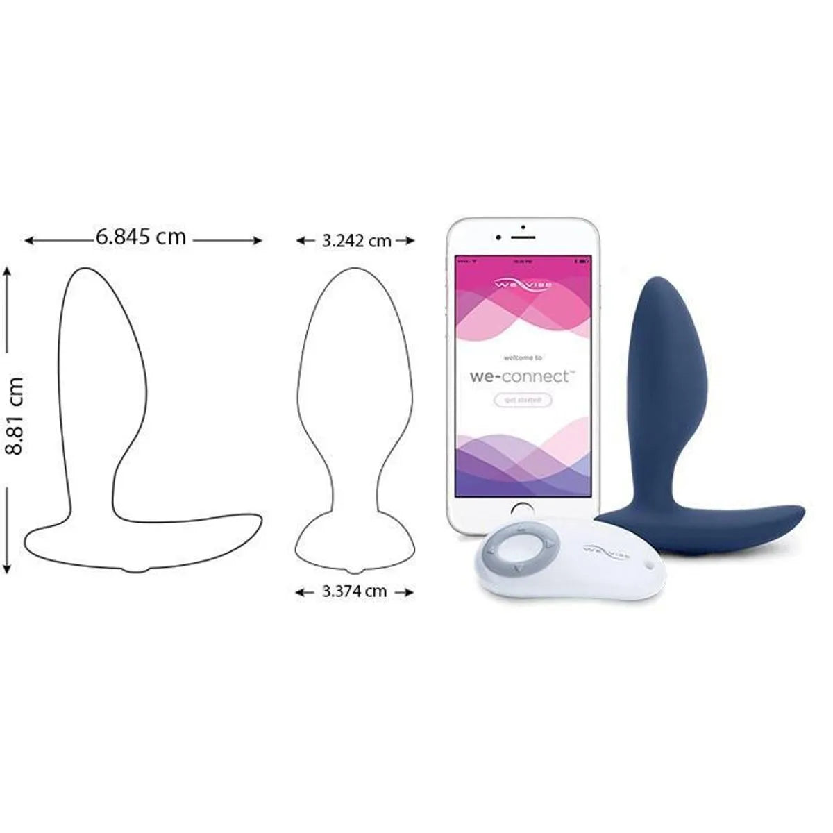 We-Vibe Plug Anal Interactivo Ditto