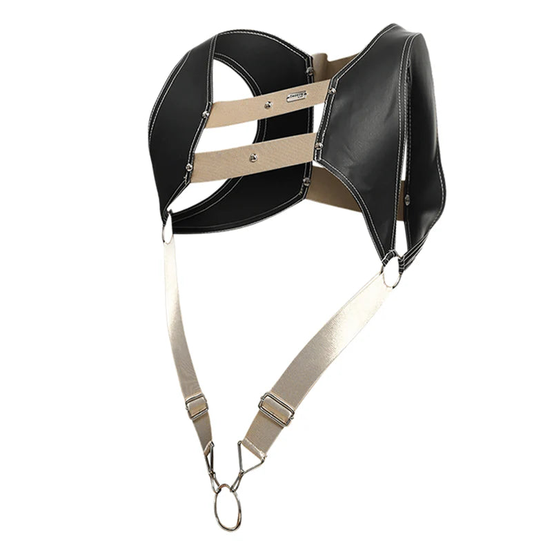 Dngeon Croptop Cockring Harness By Mob