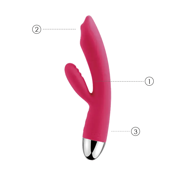 Svakom Vibrador Doble Estimulacion Trysta