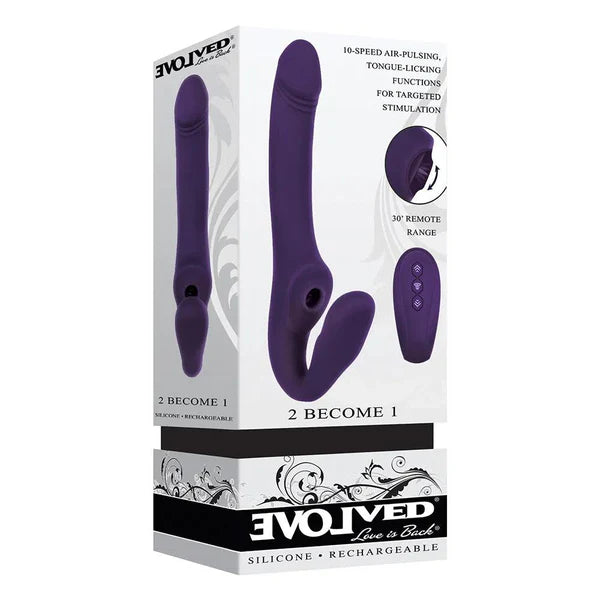 Evolved Vibrador 2 para 1