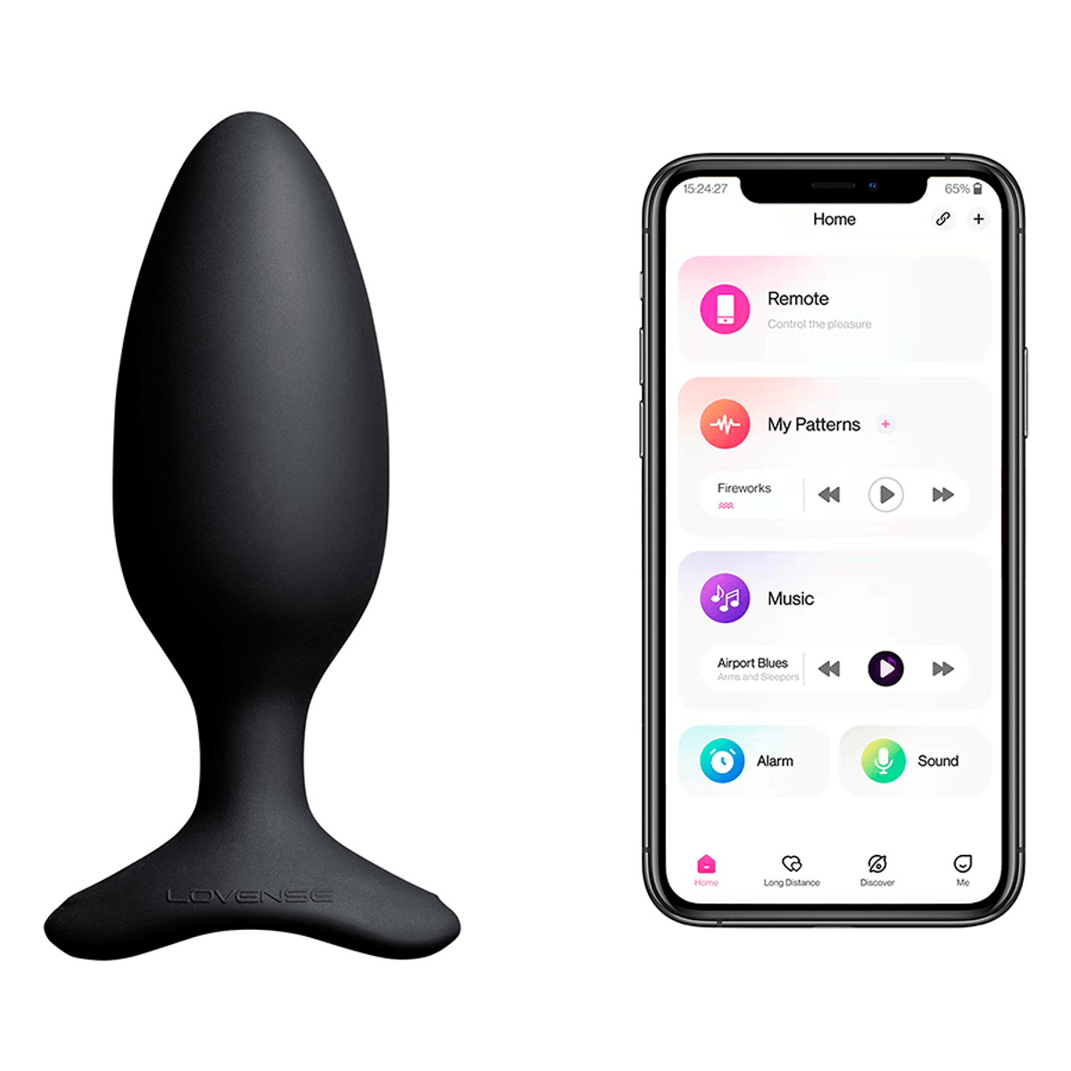 Lovense Hush 2 Vibrador Anal Interactivo Hush