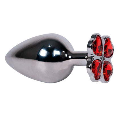 Plug Anal Trébol Gema Roja Talla L