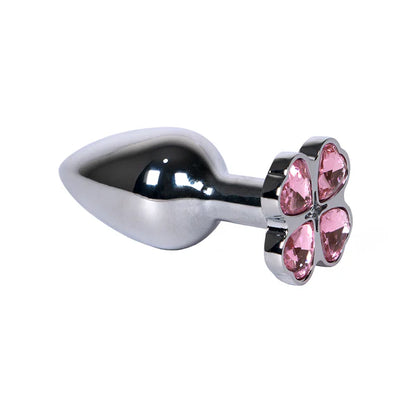 Plug Anal Trébol Gema Rosa Talla S