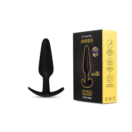 CamToyz Plug Anal Anubis Enzo Negro M