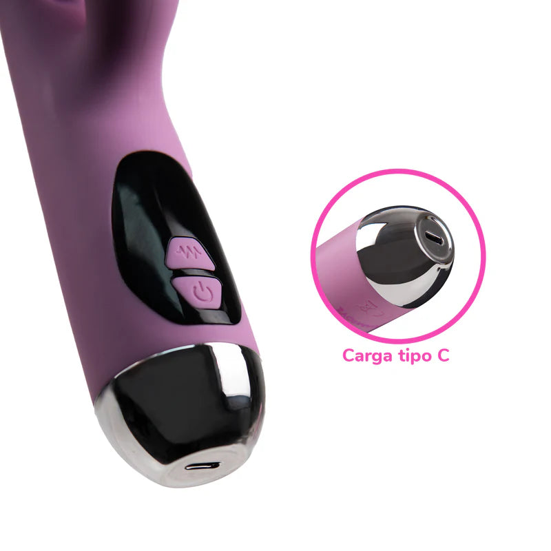 Vibrador Doble Estimulación Avery Majestic Pro