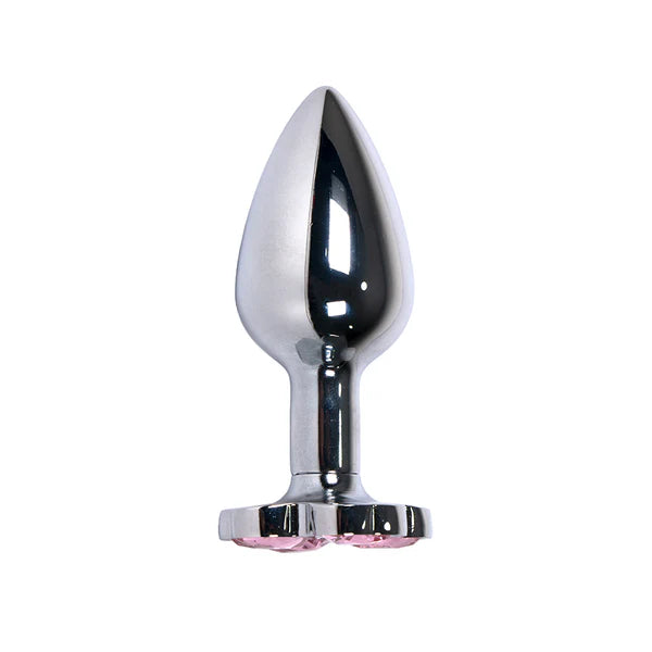Plug Anal Trébol Gema Rosa Talla S