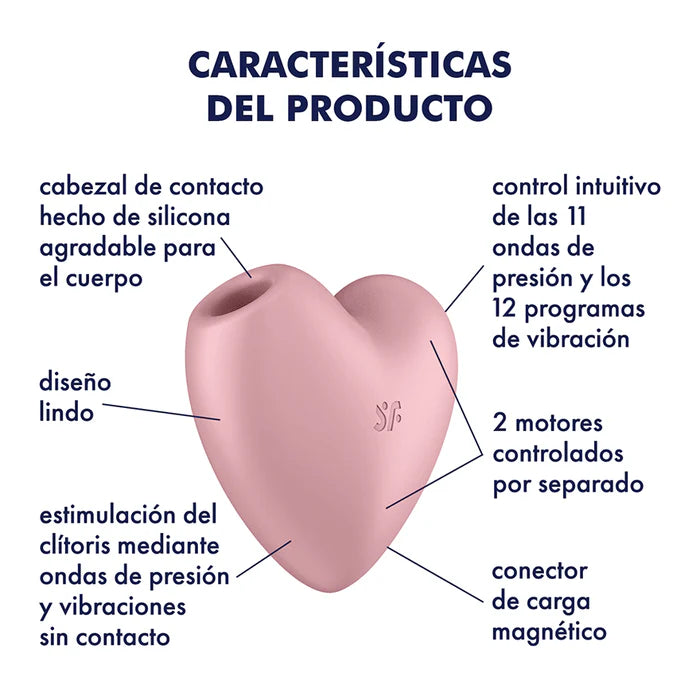 Satisfyer Cutie Heart Estimulador De Clitoris